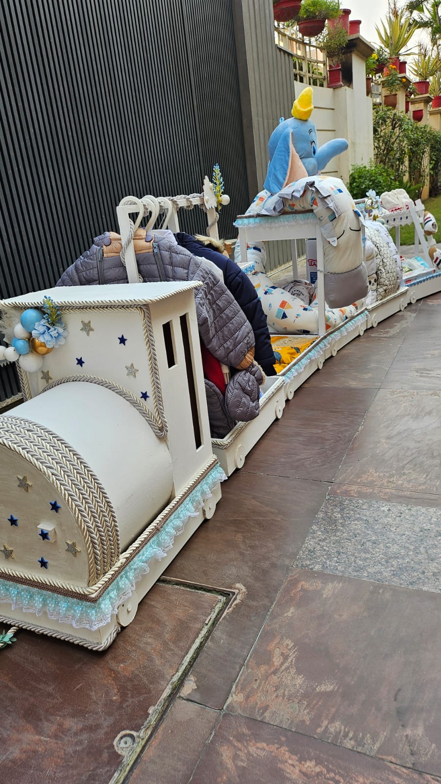 Baby Announcement Train